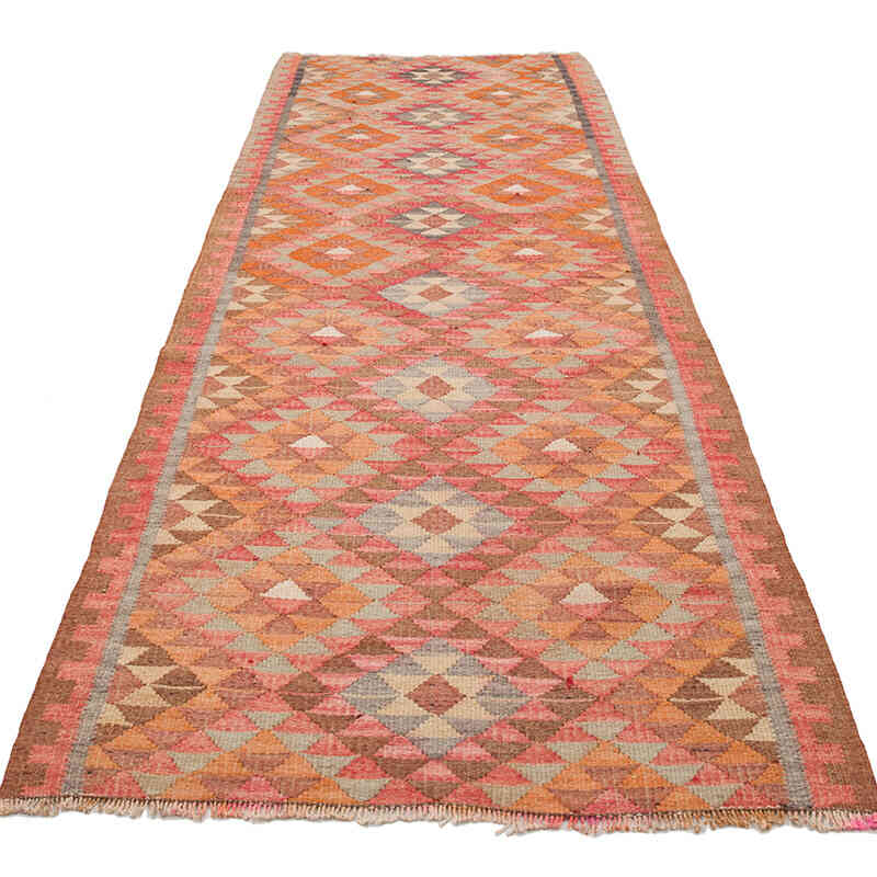 Alfombra Kilim Tribal Vintage - 100 cm x 291 cm - K0069722