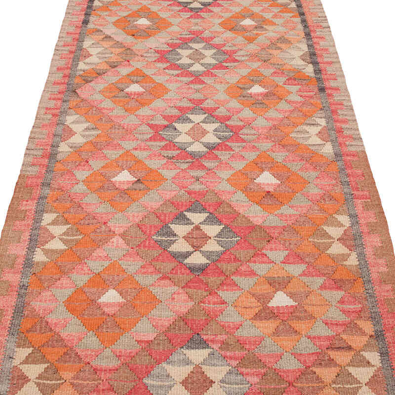 Alfombra Kilim Tribal Vintage - 100 cm x 291 cm - K0069722