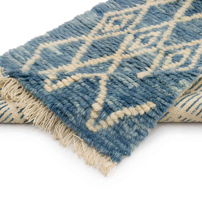 Yeni Fas Stili El Dokuma Tulu Yolluk - 88 cm x 275 cm - K0069750