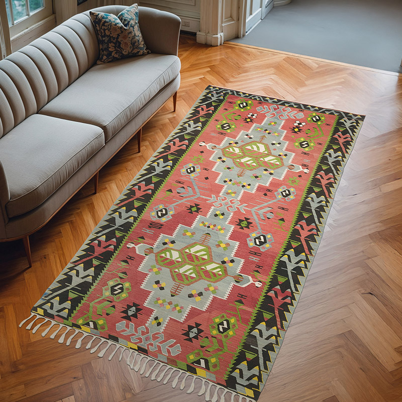 Oushak Kilim Vintage - 161 cm x 308 cm - K0069751