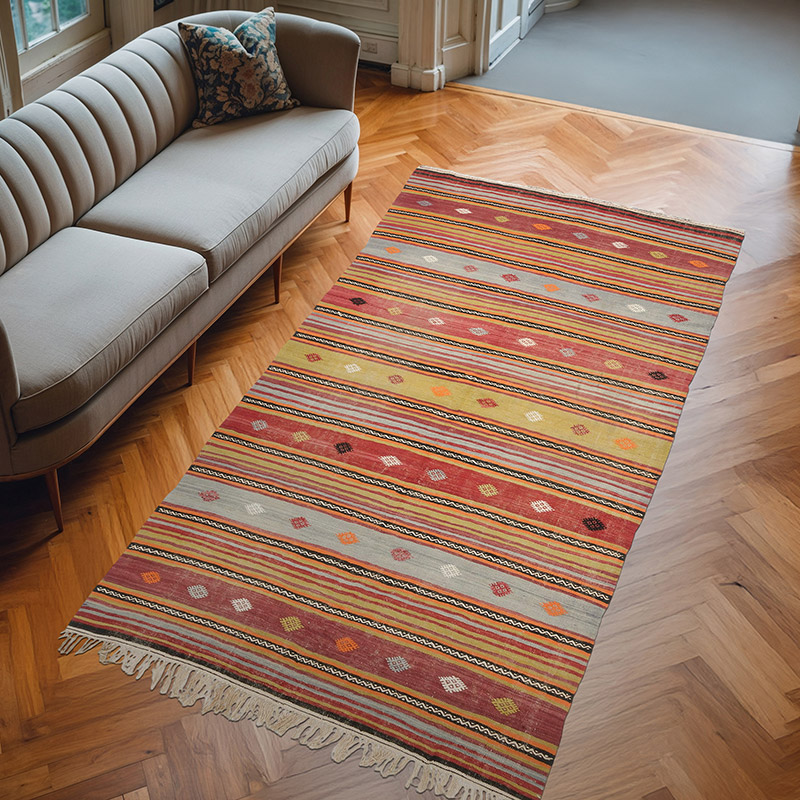 Balıkesir Kilimi - 161 cm x 297 cm - K0069762
