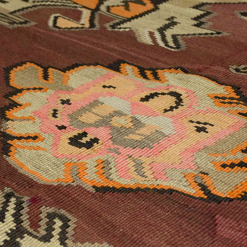 Vintage Bardiz Kilim Rug - 7'  x 13' 4" (84" x 160") - K0069764