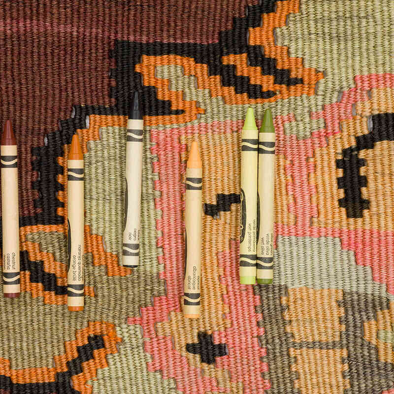 Vintage Bardiz Kilim Rug - 7'  x 13' 4" (84" x 160") - K0069764