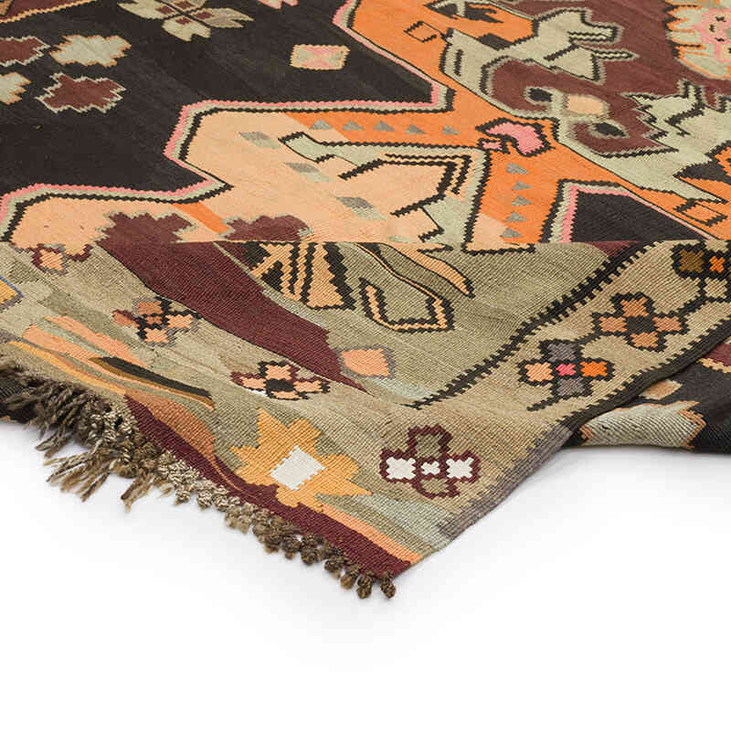 Vintage Bardiz Kilim Rug - 7'  x 13' 4" (84" x 160") - K0069764