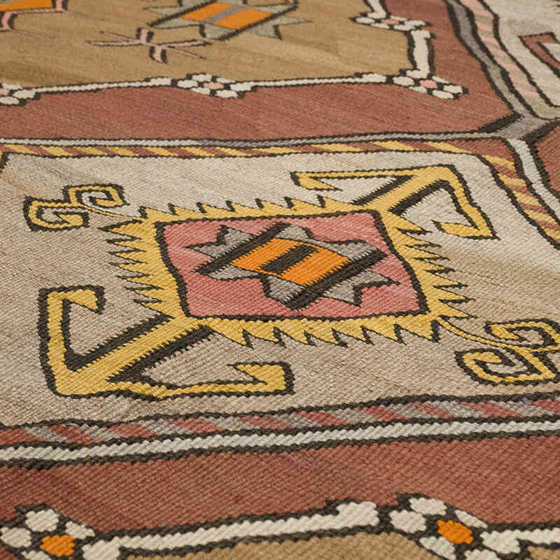 Vintage Kars Kilim Rug - 4' 11" x 13' 10" (59" x 166") - K0069770