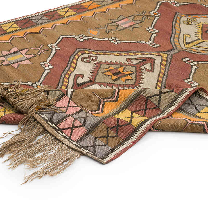 Vintage Kars Kilim Rug - 4' 11" x 13' 10" (59" x 166") - K0069770