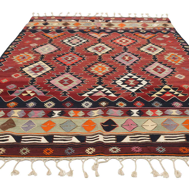 Alfombra Vintage Karakecili Kilim - 172 cm x 240 cm - K0069771