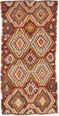 Alfombra Vintage Mut Kilim - 140 cm x 270 cm