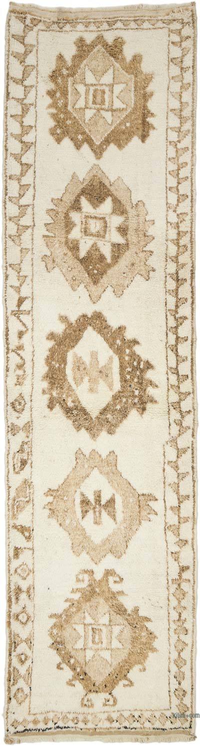 Alfombra Vintage de pasillo - 90 cm x 345 cm