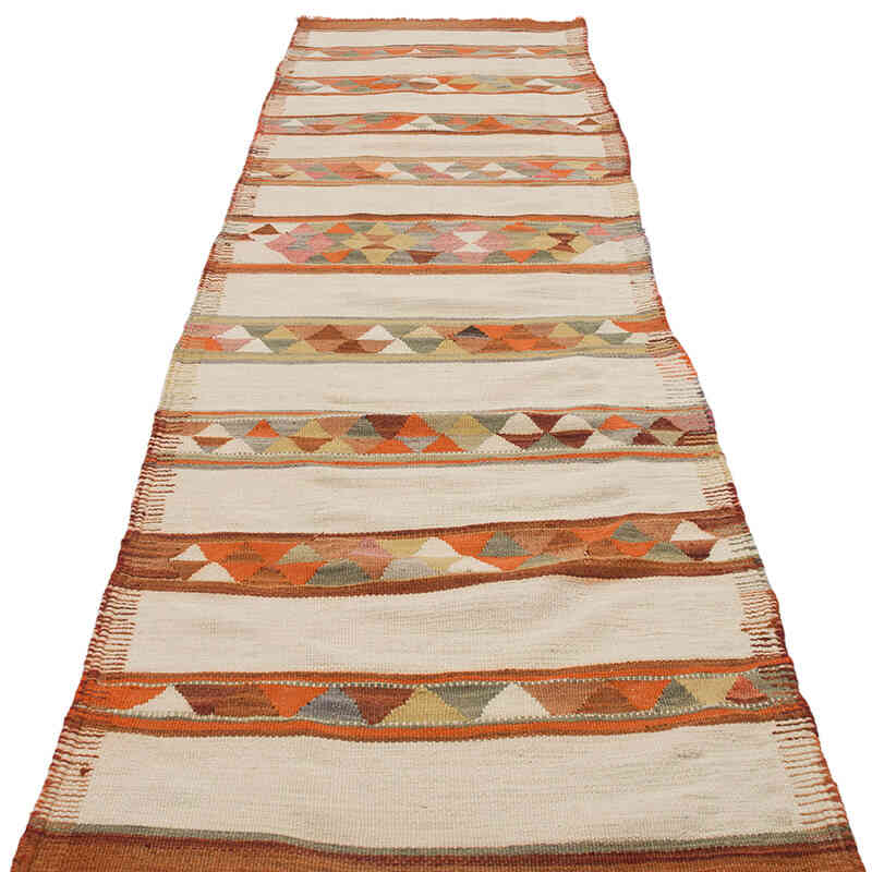 Kilim Vintage Herki de Pasillo - 86 cm x 306 cm - K0069780