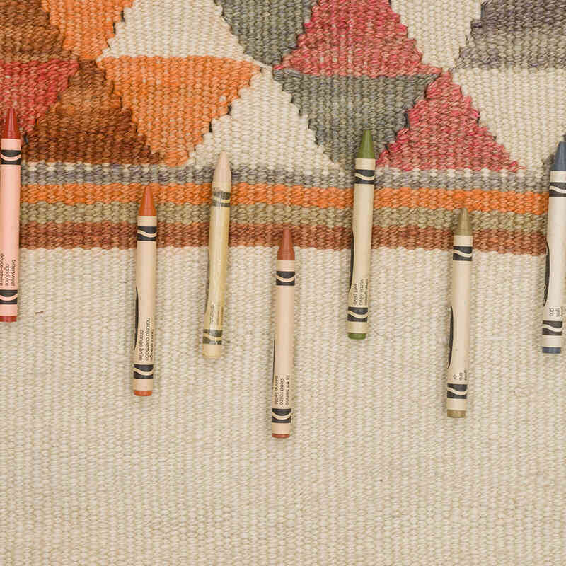 Kilim Vintage Herki de Pasillo - 86 cm x 306 cm - K0069780
