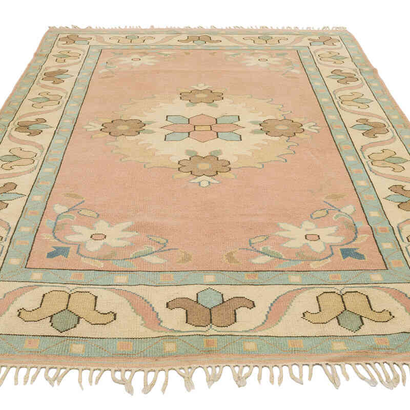 Alfombra Vintage Turca Anudada a Mano - 162 cm x 232 cm - K0069791