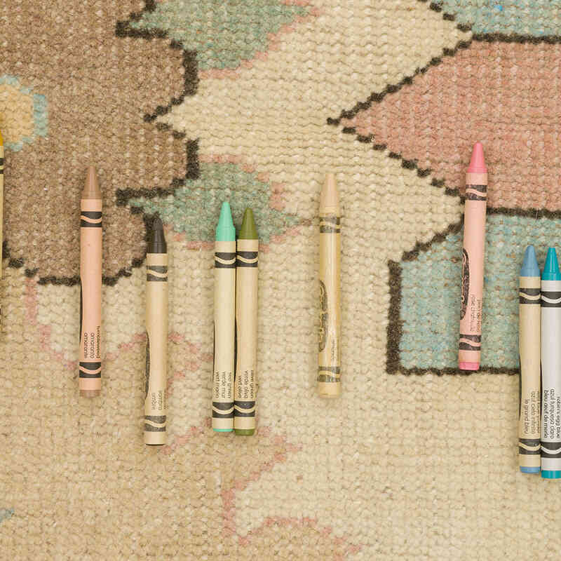 Alfombra Vintage Turca Anudada a Mano - 162 cm x 232 cm - K0069791