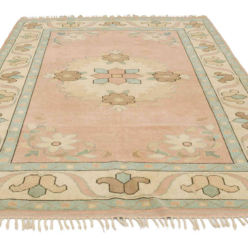 Alfombra Vintage Turca Anudada a Mano - 162 cm x 232 cm - K0069791