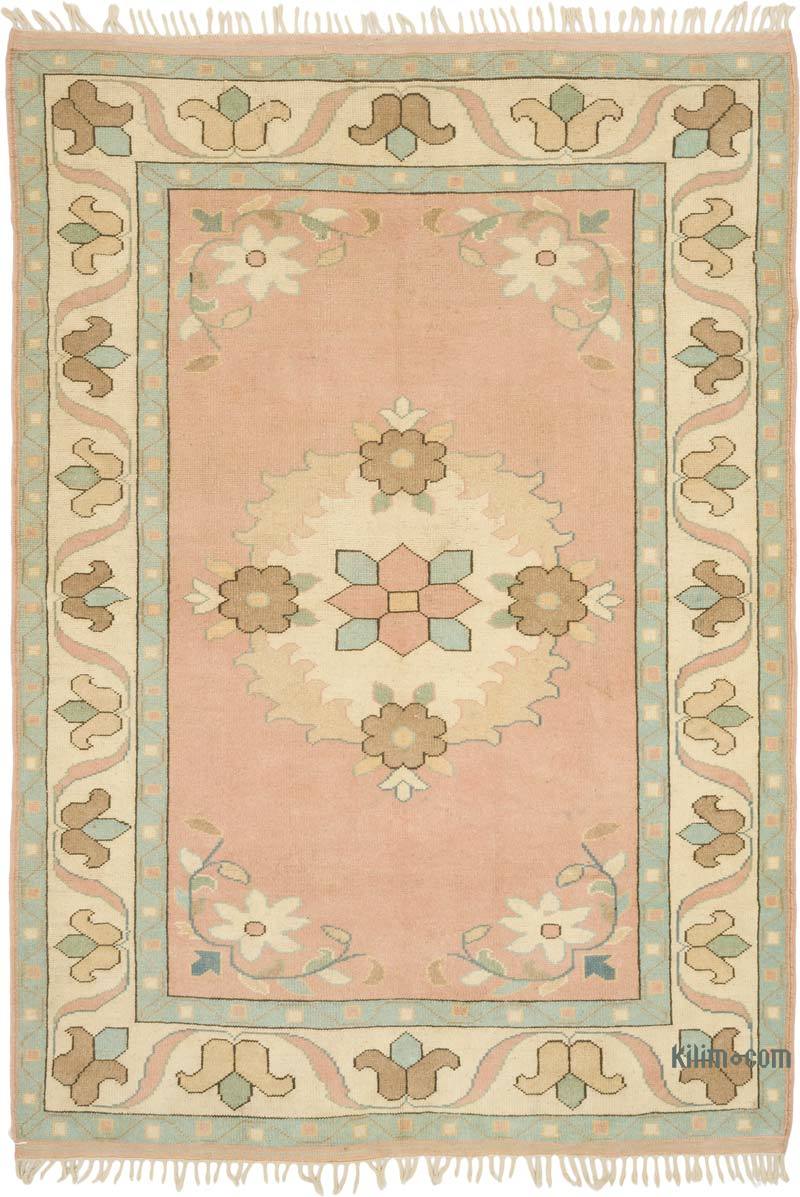 Alfombra Vintage Turca Anudada a Mano - 162 cm x 232 cm - K0069791