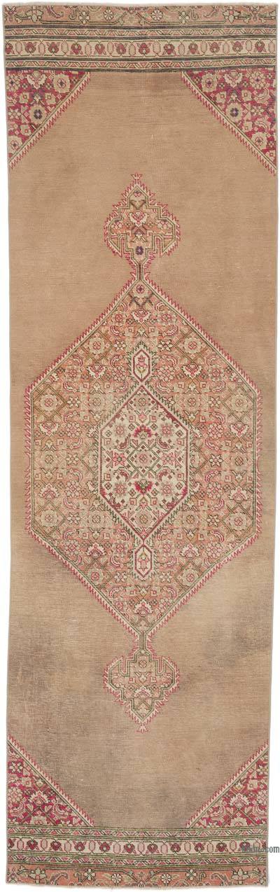 Alfombra Turca Vintage De Pasillo - 100 cm x 322 cm