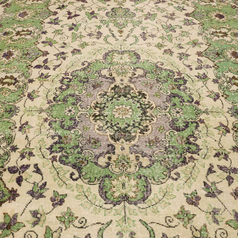 Vintage Turkish Hand-Knotted Rug - 6' 6" x 10' 4" (78" x 124") - K0069810