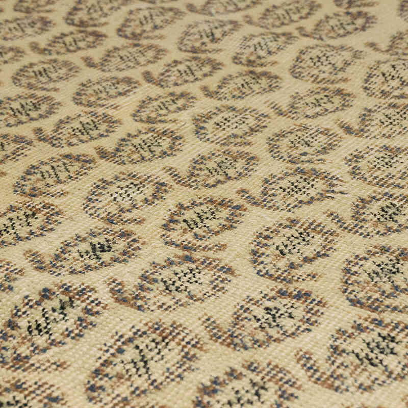 Alfombra Vintage Turca Anudada a Mano - 116 cm x 200 cm - K0069814