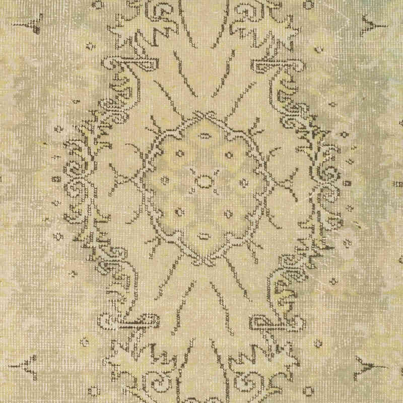 Alfombra Vintage Turca Anudada a Mano - 122 cm x 215 cm - K0069815
