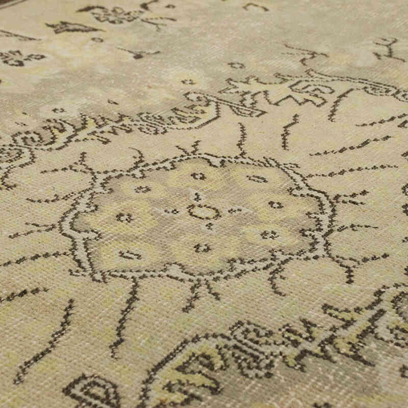Alfombra Vintage Turca Anudada a Mano - 122 cm x 215 cm - K0069815