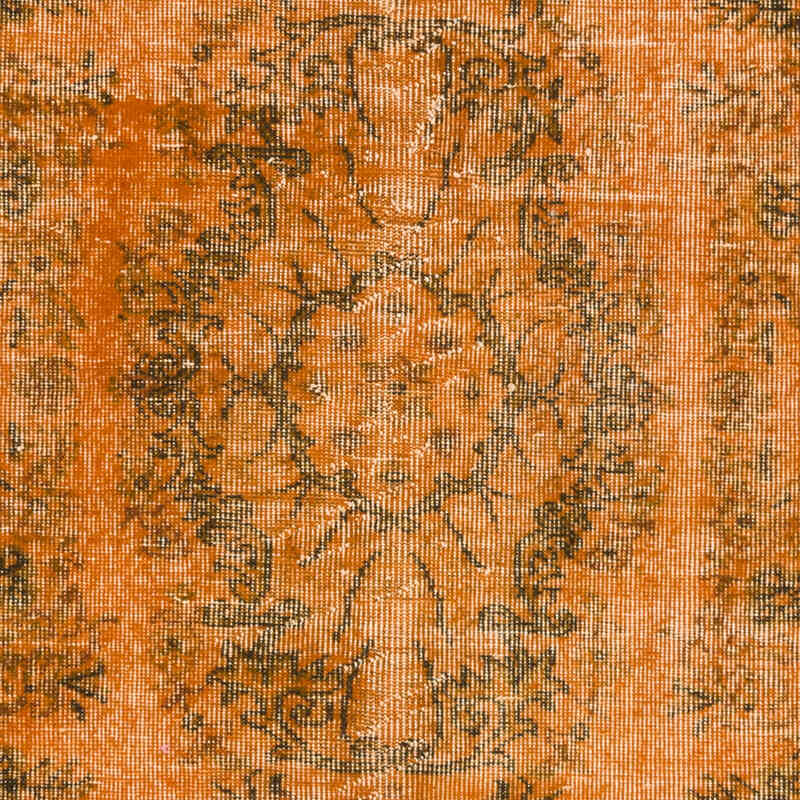 Over-dyed Vintage Hand-Knotted Turkish Rug - 4'  x 6' 9" (48" x 81") - K0069822
