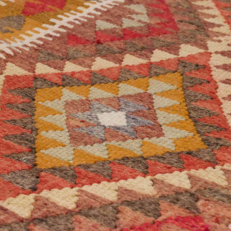 Vintage Tribal Kilim Runner - 3'  x 9' 9" (36" x 117") - K0069831