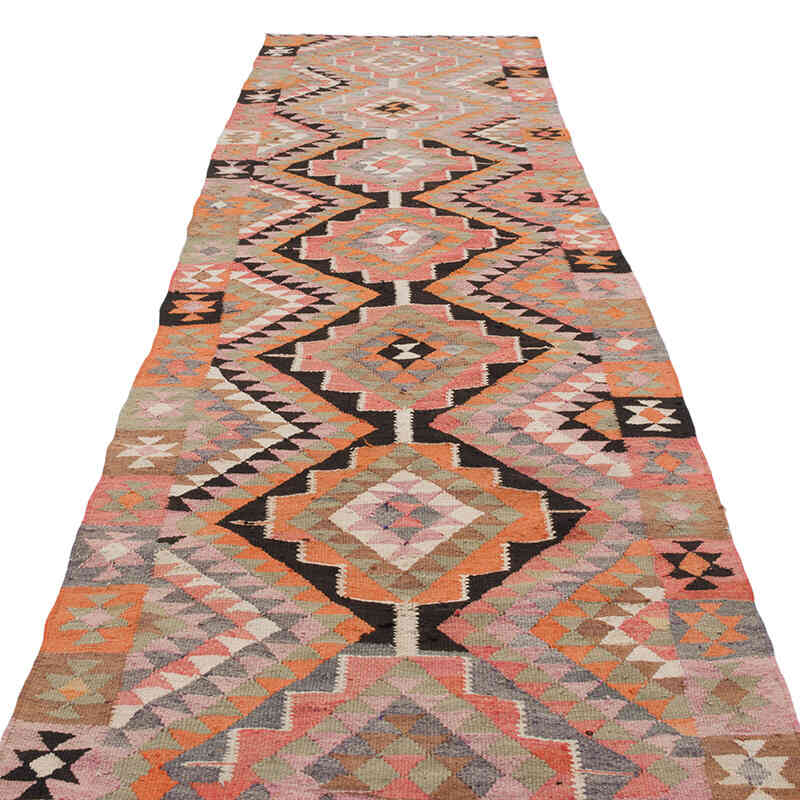 Vintage Anadolu Kilim Yolluk - 100 cm x 330 cm - K0069833