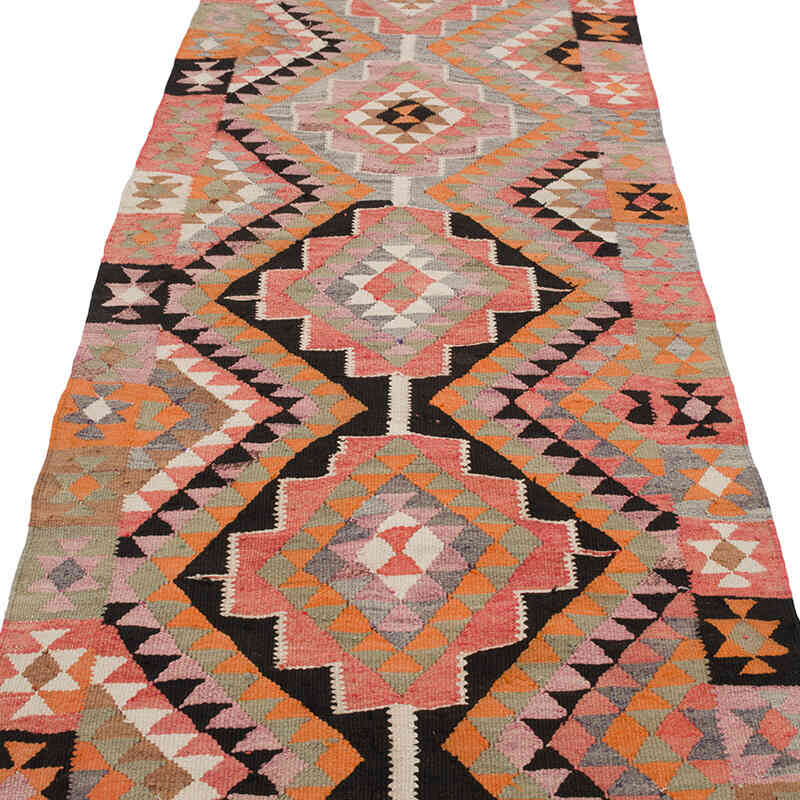 Vintage Anadolu Kilim Yolluk - 100 cm x 330 cm - K0069833