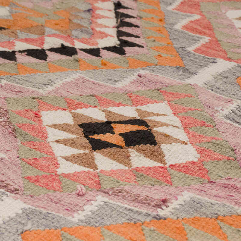 Vintage Anadolu Kilim Yolluk - 100 cm x 330 cm - K0069833