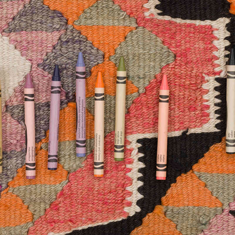 Vintage Anadolu Kilim Yolluk - 100 cm x 330 cm - K0069833