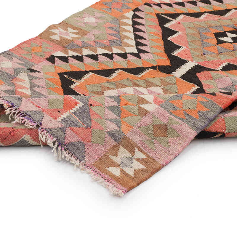 Vintage Anadolu Kilim Yolluk - 100 cm x 330 cm - K0069833