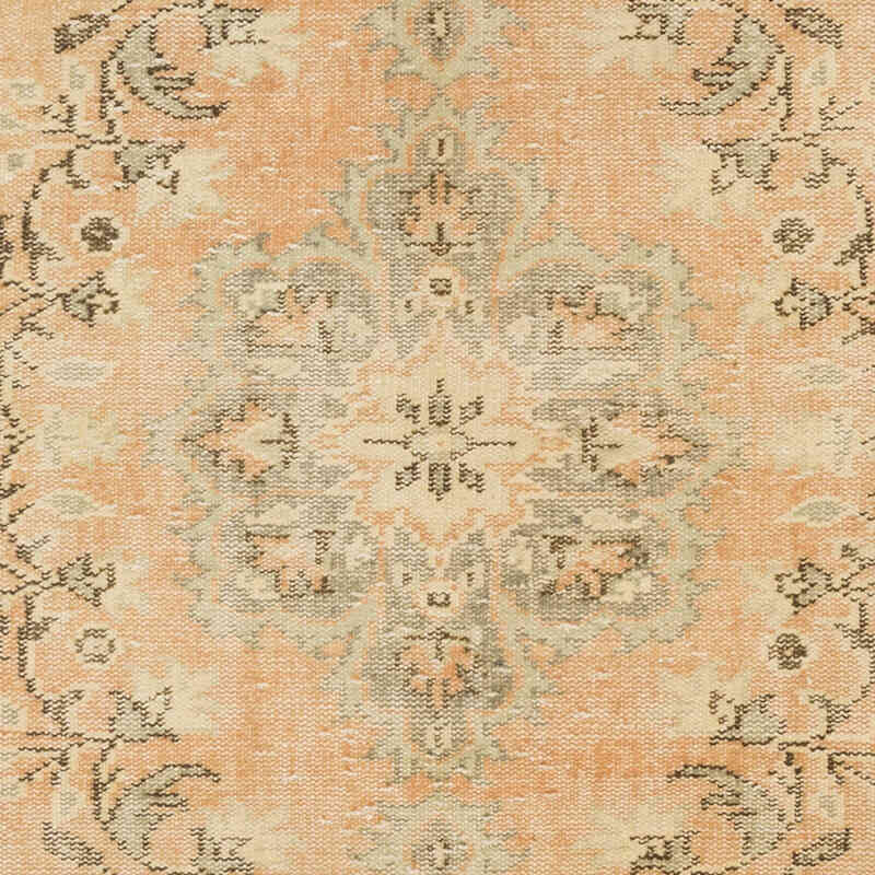 Vintage Turkish Hand-Knotted Rug - 5' 9" x 10'  (69" x 120") - K0069845