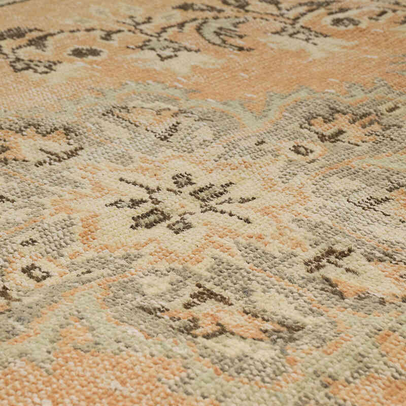 Vintage Turkish Hand-Knotted Rug - 5' 9" x 10'  (69" x 120") - K0069845