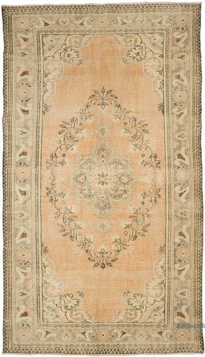 Alfombra Vintage Turca Anudada a Mano - 176 cm x 304 cm