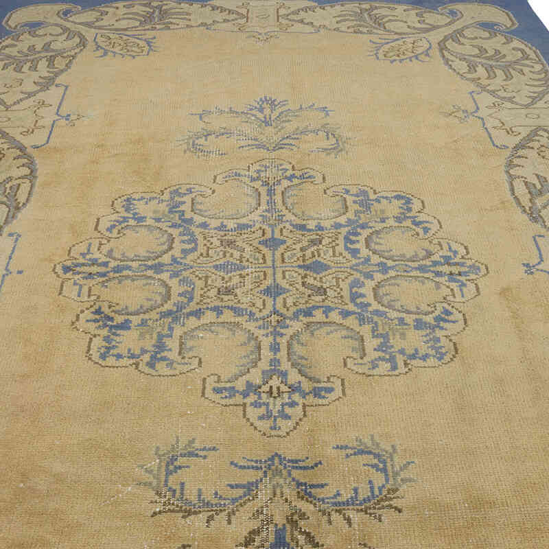Vintage Turkish Hand-Knotted Rug - 6' 9" x 9' 6" (81" x 114") - K0069848