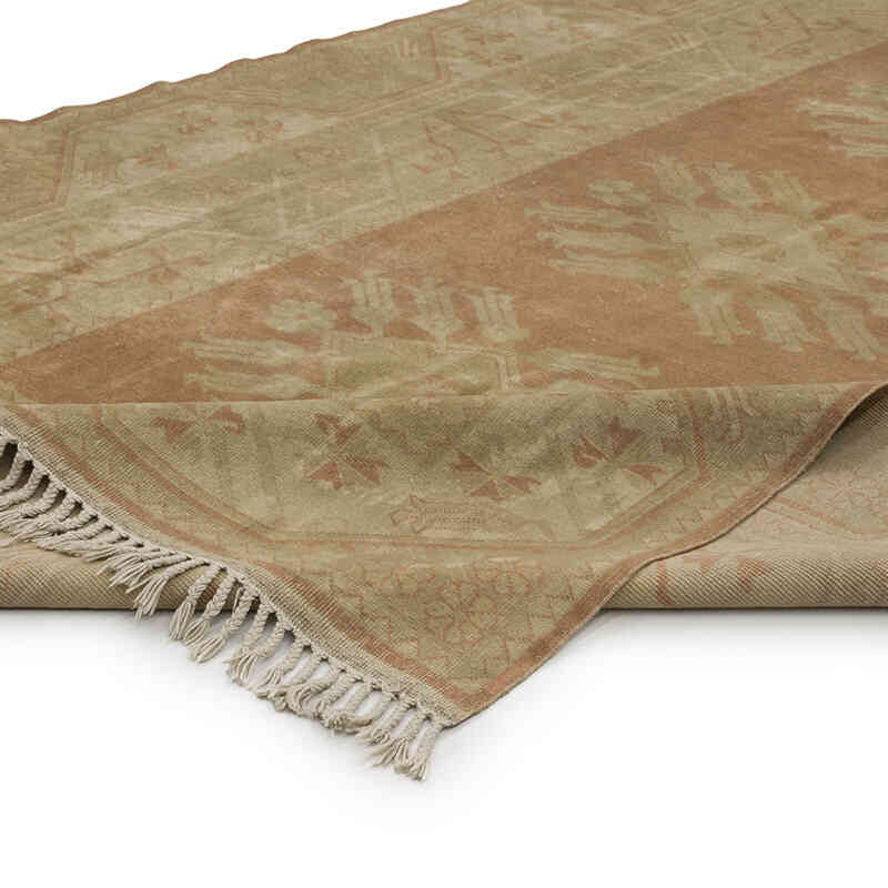 Vintage Turkish Hand-Knotted Rug - 6' 4" x 9' 7" (76" x 115") - K0069849