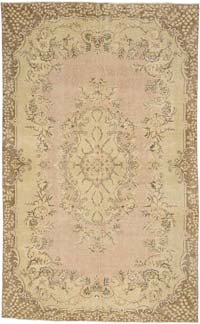 Alfombra Vintage Turca Anudada a Mano - 191 cm x 307 cm