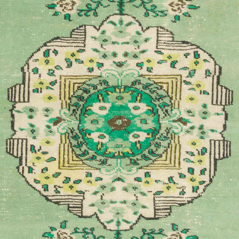 Vintage Turkish Hand-Knotted Rug - 5' 11" x 9' 6" (71" x 114") - K0069851