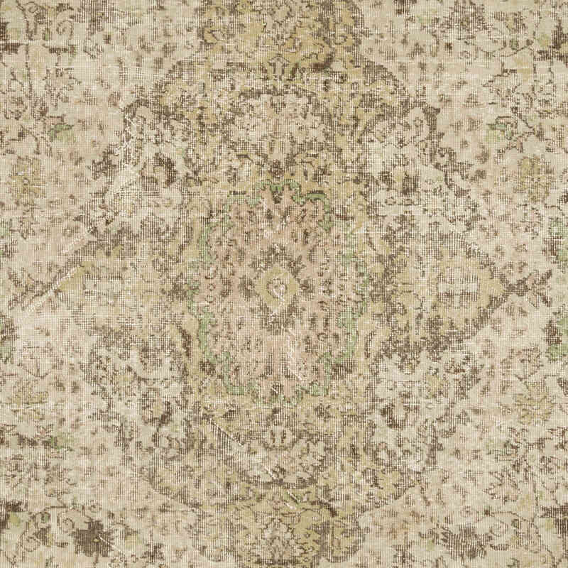 Vintage Turkish Hand-Knotted Rug - 6' 7" x 10' 1" (79" x 121") - K0069855