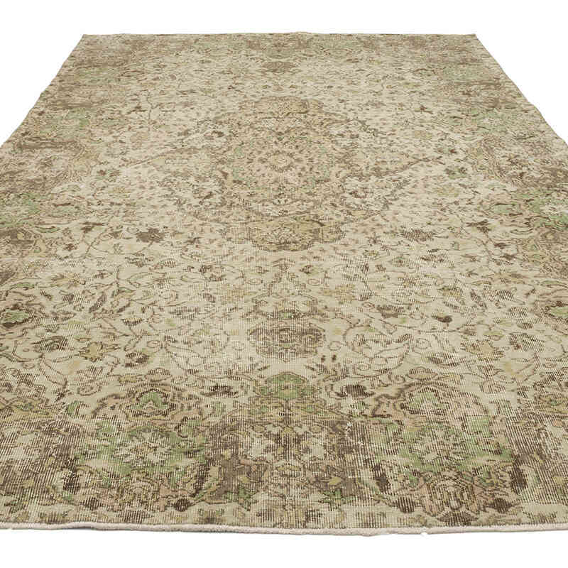 Vintage Turkish Hand-Knotted Rug - 6' 7" x 10' 1" (79" x 121") - K0069855