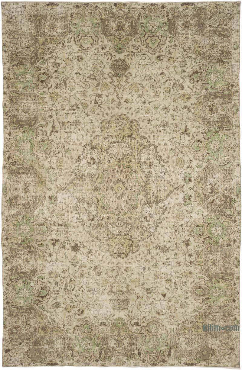 Vintage Turkish Hand-Knotted Rug - 6' 7" x 10' 1" (79" x 121") - K0069855
