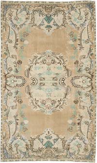 Alfombra Vintage Turca Anudada a Mano - 172 cm x 288 cm
