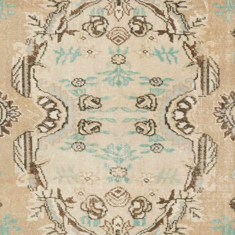Vintage Turkish Hand-Knotted Rug - 5' 8" x 9' 5" (68" x 113") - K0069856