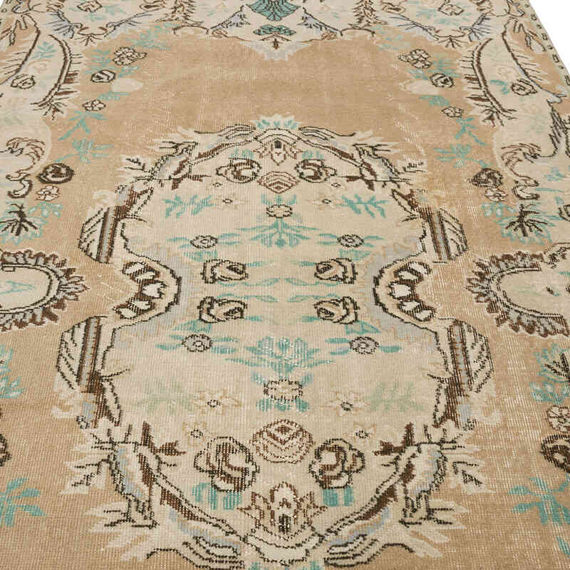 Vintage Turkish Hand-Knotted Rug - 5' 8" x 9' 5" (68" x 113") - K0069856