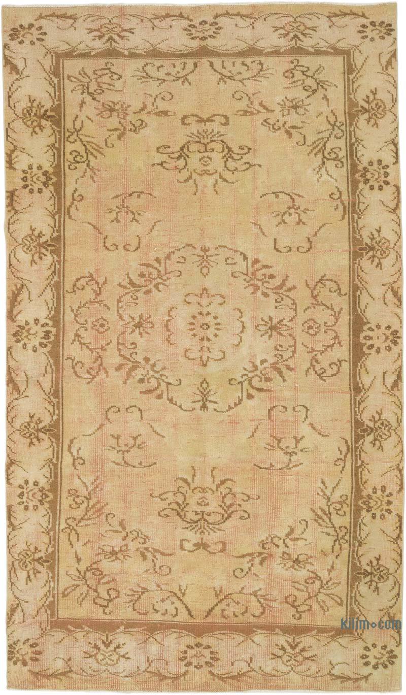 El Dokuma Vintage Halı - 162 cm x 285 cm - K0069858