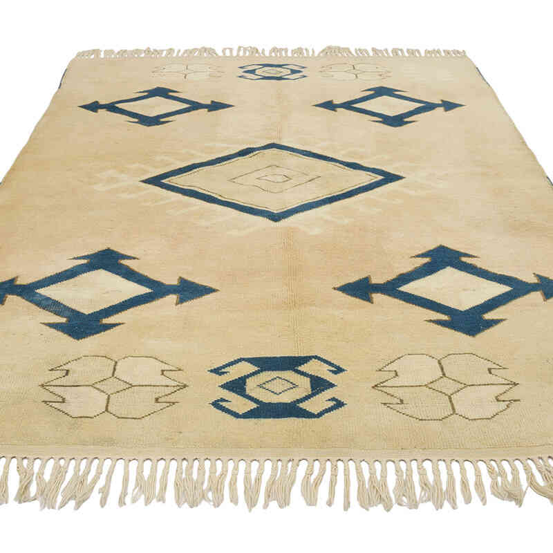 Vintage Turkish Hand-Knotted Rug - 5' 1" x 7' 7" (61" x 91") - K0069861