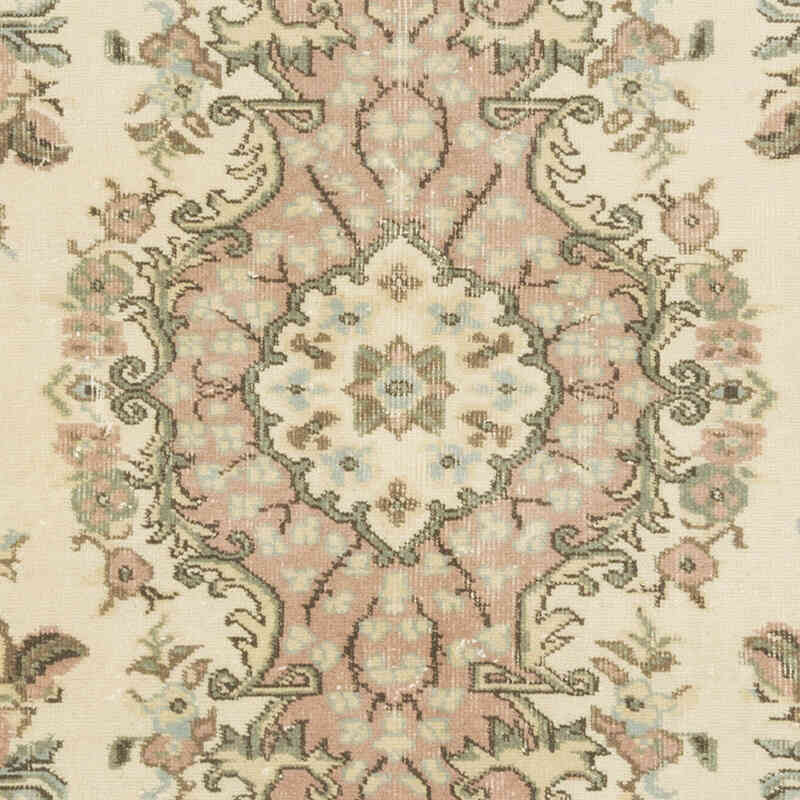 Vintage Turkish Hand-Knotted Rug - 6'  x 9'  (72" x 108") - K0069863
