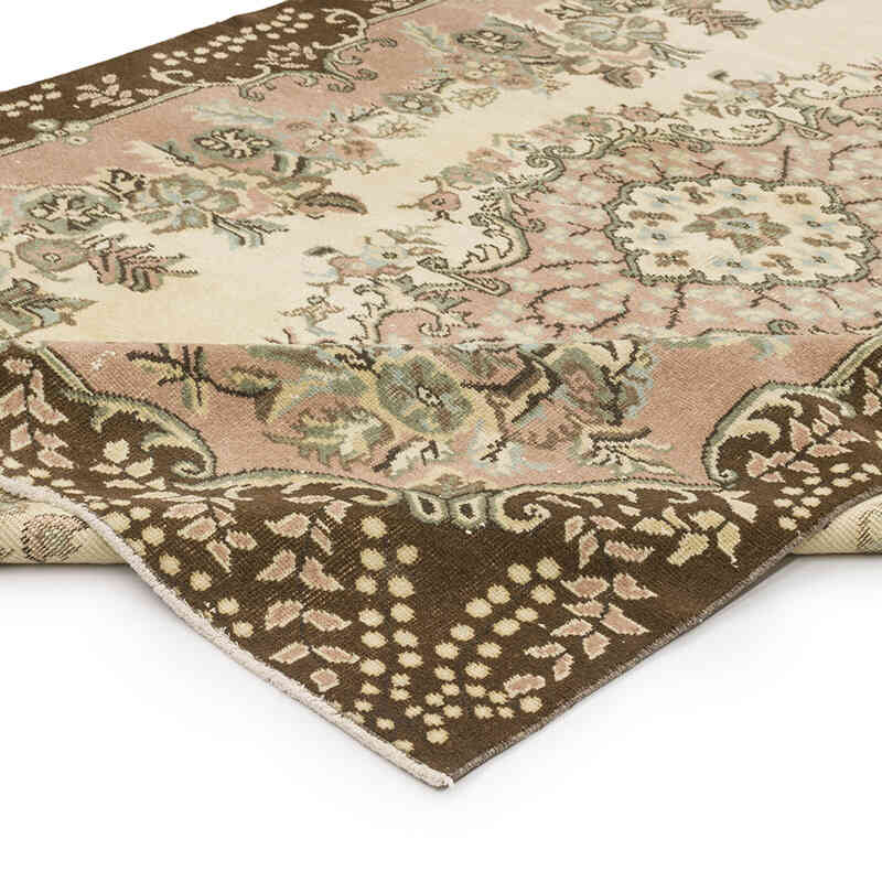 Vintage Turkish Hand-Knotted Rug - 6'  x 9'  (72" x 108") - K0069863