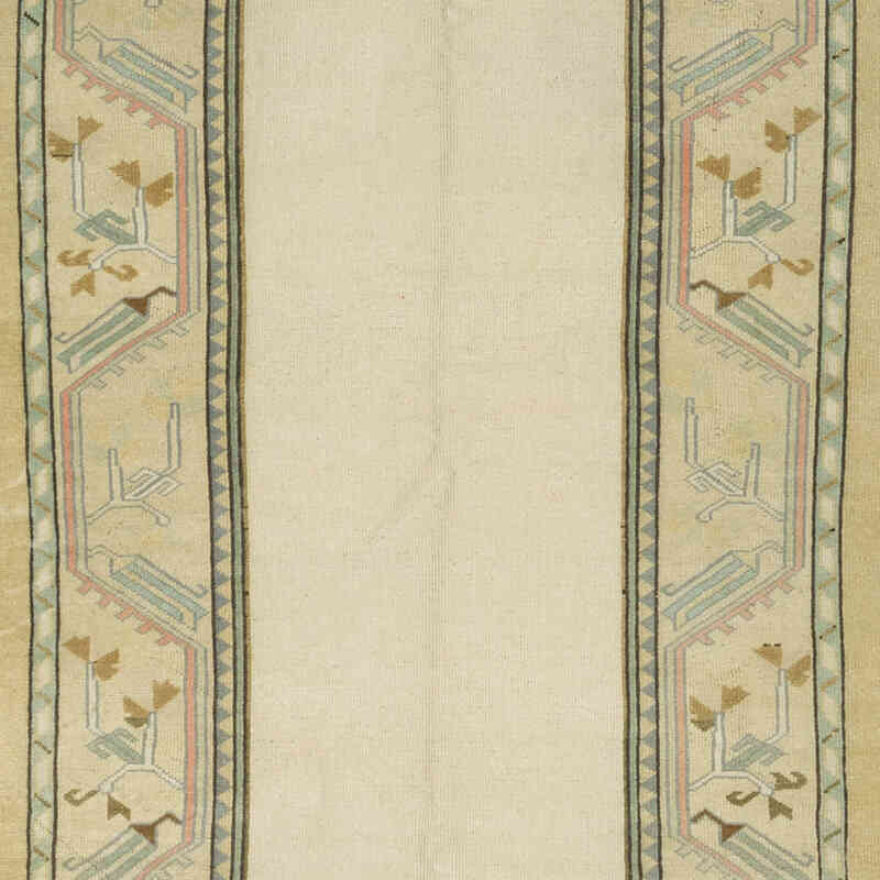 Vintage Turkish Hand-Knotted Rug - 6' 7" x 9' 8" (79" x 116") - K0069866