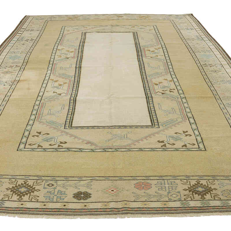 Vintage Turkish Hand-Knotted Rug - 6' 7" x 9' 8" (79" x 116") - K0069866